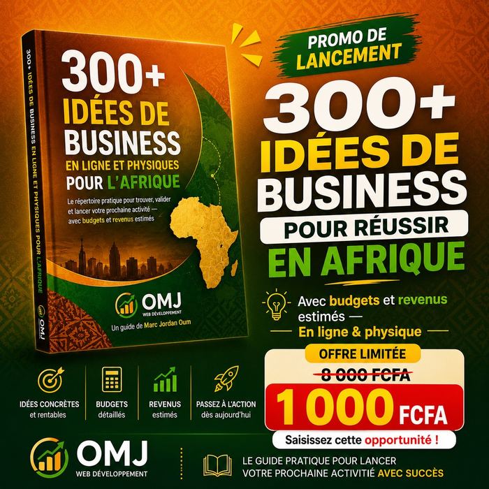 300+ Idées de Business pour l'Afrique